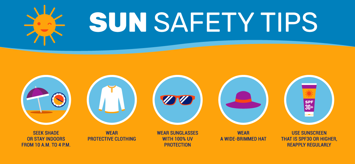 Pillar Sun safety tips